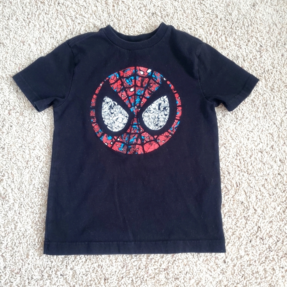 5-6 shirt, spiderman gym friends Marvel